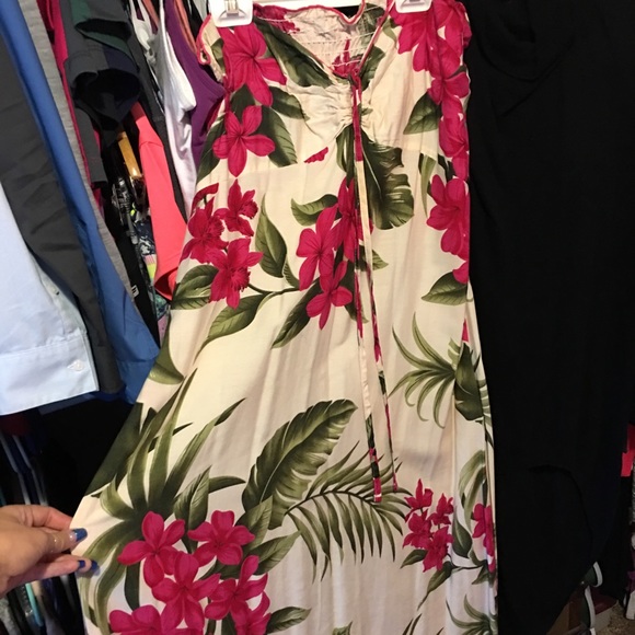 Hawaiian floral dress - Picture 1 of 1